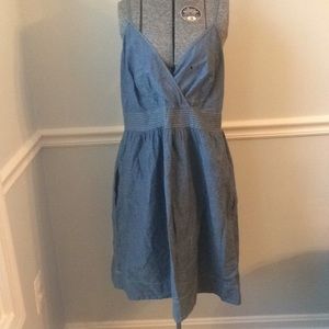 Cute blue denim dress